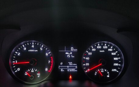 KIA Rio IV, 2017 год, 1 130 000 рублей, 12 фотография