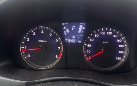 Hyundai Solaris II рестайлинг, 2012 год, 420 000 рублей, 10 фотография