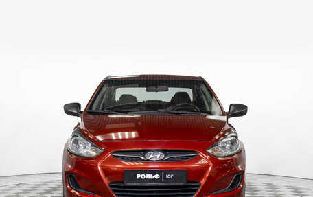 Hyundai Solaris II рестайлинг, 2011 год, 625 000 рублей, 2 фотография