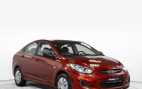 Hyundai Solaris II рестайлинг, 2011 год, 625 000 рублей, 3 фотография