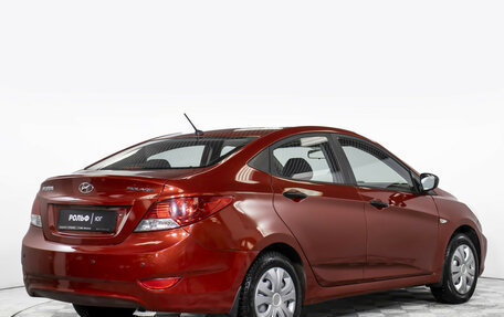 Hyundai Solaris II рестайлинг, 2011 год, 625 000 рублей, 5 фотография