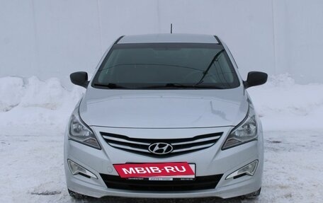 Hyundai Solaris II рестайлинг, 2015 год, 974 000 рублей, 3 фотография