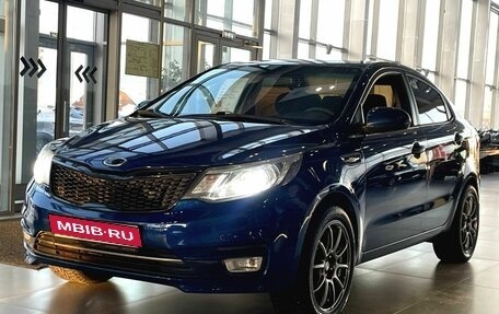 KIA Rio III рестайлинг, 2016 год, 990 000 рублей, 1 фотография