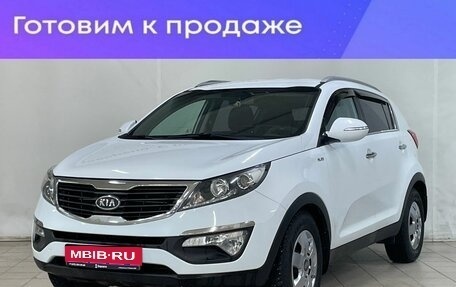 KIA Sportage III, 2012 год, 1 380 000 рублей, 1 фотография