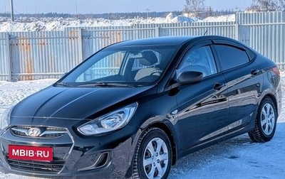 Hyundai Solaris II рестайлинг, 2011 год, 832 000 рублей, 1 фотография