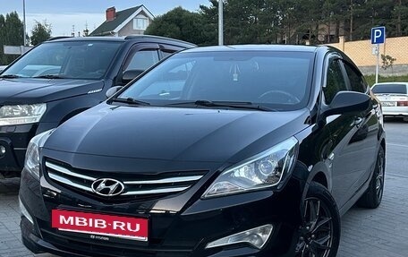 Hyundai Solaris II рестайлинг, 2014 год, 1 200 000 рублей, 14 фотография