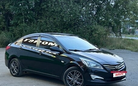 Hyundai Solaris II рестайлинг, 2014 год, 1 200 000 рублей, 15 фотография