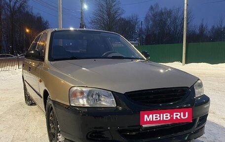 Hyundai Accent II, 2004 год, 380 000 рублей, 6 фотография