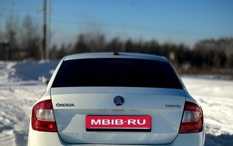 Skoda Rapid I, 2017 год, 1 350 000 рублей, 10 фотография