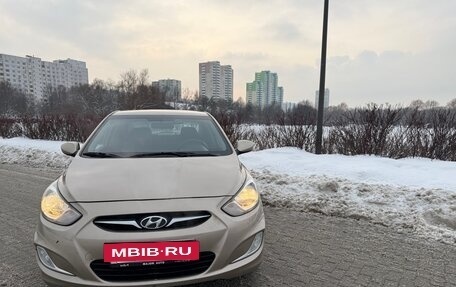 Hyundai Solaris II рестайлинг, 2011 год, 795 000 рублей, 3 фотография