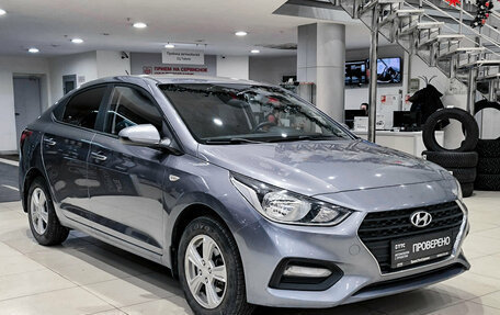 Hyundai Solaris II рестайлинг, 2017 год, 1 120 000 рублей, 3 фотография