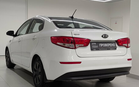 KIA Rio III рестайлинг, 2017 год, 644 000 рублей, 7 фотография