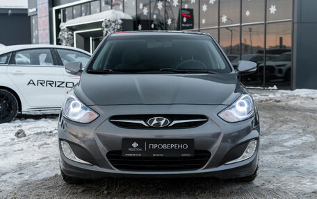 Hyundai Solaris II рестайлинг, 2012 год, 945 000 рублей, 3 фотография