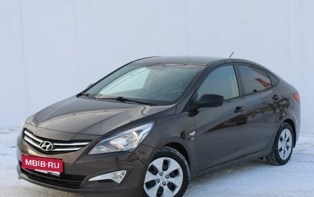 Hyundai Solaris II рестайлинг, 2014 год, 1 080 000 рублей, 14 фотография