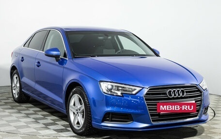 Audi A3, 2019 год, 2 137 000 рублей, 3 фотография