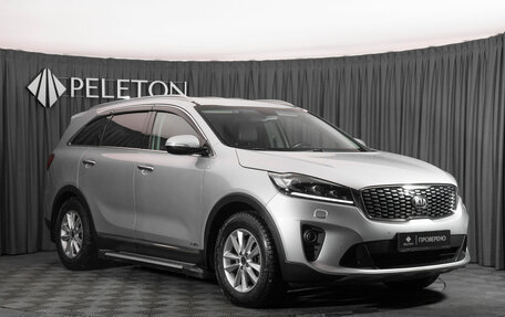 KIA Sorento III Prime рестайлинг, 2018 год, 3 180 000 рублей, 2 фотография