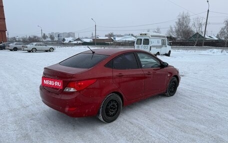 Hyundai Solaris II рестайлинг, 2012 год, 800 000 рублей, 6 фотография