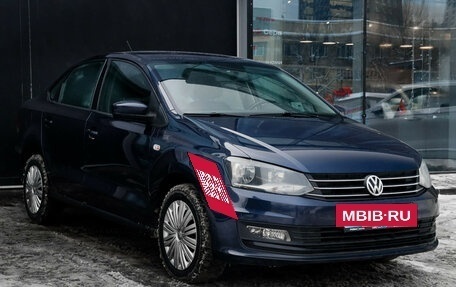 Volkswagen Polo VI (EU Market), 2016 год, 1 099 000 рублей, 3 фотография