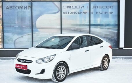 Hyundai Solaris II рестайлинг, 2013 год, 830 000 рублей, 1 фотография