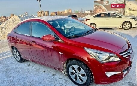 Hyundai Solaris II рестайлинг, 2015 год, 1 230 000 рублей, 1 фотография