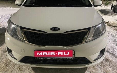 KIA Rio III рестайлинг, 2014 год, 850 000 рублей, 27 фотография