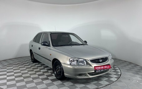 Hyundai Accent II, 2007 год, 419 000 рублей, 3 фотография