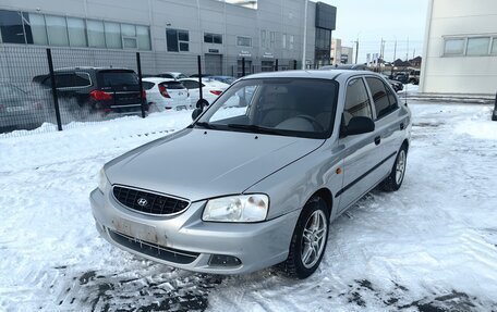 Hyundai Accent II, 2003 год, 320 000 рублей, 1 фотография