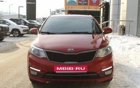 KIA Rio III рестайлинг, 2015 год, 935 000 рублей, 2 фотография
