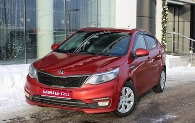 KIA Rio III рестайлинг, 2015 год, 935 000 рублей, 1 фотография