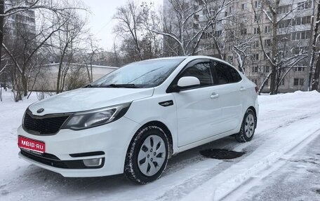 KIA Rio III рестайлинг, 2015 год, 1 фотография