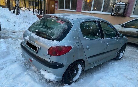 Peugeot 206, 2004 год, 125 000 рублей, 5 фотография
