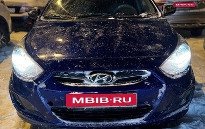 Hyundai Solaris II рестайлинг, 2011 год, 730 000 рублей, 1 фотография