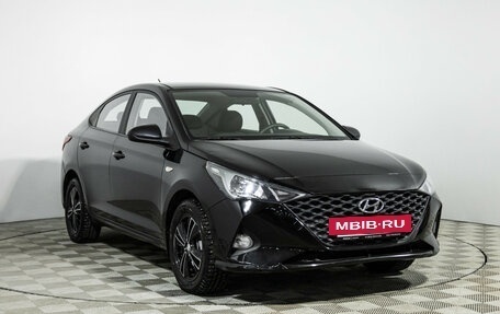 Hyundai Solaris II рестайлинг, 2021 год, 1 350 000 рублей, 3 фотография