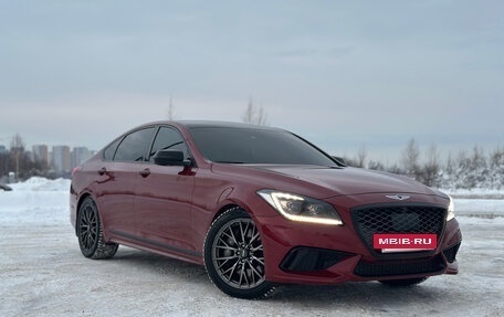 Genesis G80 I, 2017 год, 3 100 000 рублей, 3 фотография
