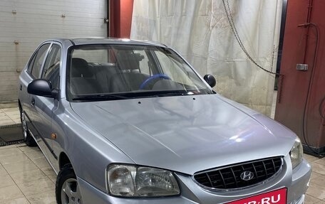Hyundai Accent II, 2007 год, 318 000 рублей, 21 фотография