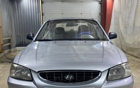 Hyundai Accent II, 2007 год, 318 000 рублей, 23 фотография