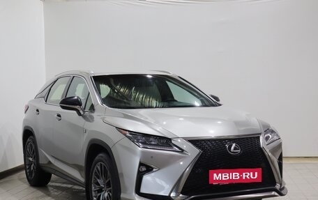 Lexus RX IV рестайлинг, 2016 год, 3 430 000 рублей, 3 фотография