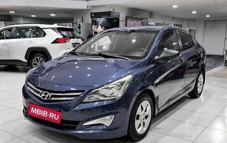 Hyundai Solaris II рестайлинг, 2014 год, 950 000 рублей, 2 фотография