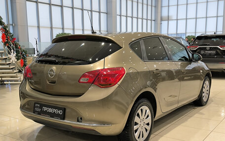 Opel Astra J, 2013 год, 630 000 рублей, 5 фотография