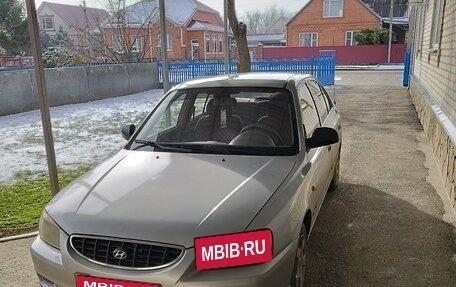 Hyundai Accent II, 2006 год, 480 000 рублей, 1 фотография