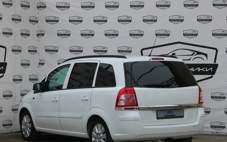 Opel Zafira B, 2012 год, 860 000 рублей, 7 фотография