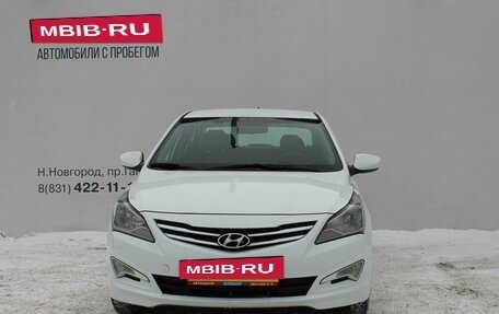 Hyundai Solaris II рестайлинг, 2015 год, 1 069 000 рублей, 3 фотография