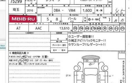 Subaru Levorg I, 2016 год, 1 717 000 рублей, 37 фотография