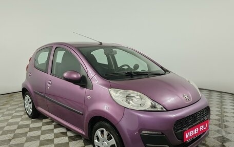 Peugeot 107 I рестайлинг, 2013 год, 475 000 рублей, 2 фотография