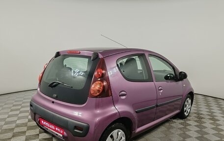 Peugeot 107 I рестайлинг, 2013 год, 475 000 рублей, 4 фотография