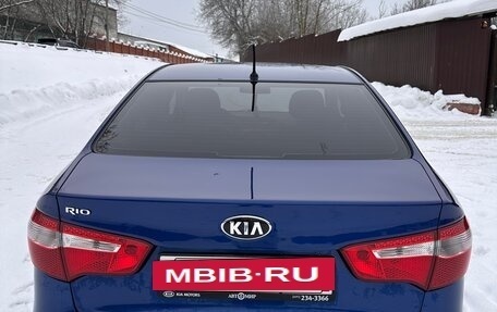 KIA Rio III рестайлинг, 2013 год, 990 000 рублей, 7 фотография