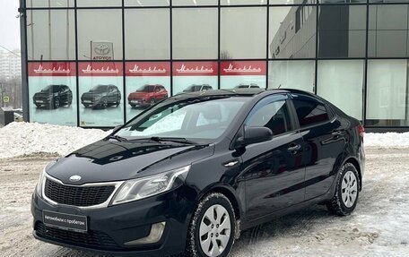 KIA Rio III рестайлинг, 2013 год, 790 000 рублей, 4 фотография