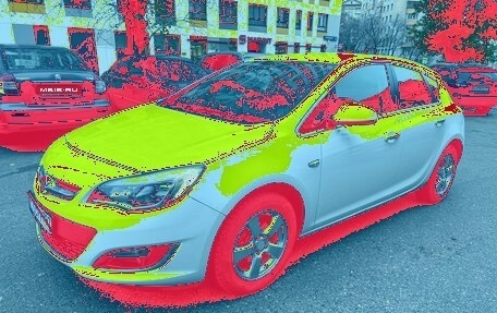 Opel Astra J, 2013 год, 860 000 рублей, 1 фотография