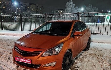Hyundai Solaris II рестайлинг, 2014 год, 950 000 рублей, 1 фотография