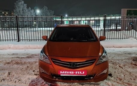 Hyundai Solaris II рестайлинг, 2014 год, 950 000 рублей, 2 фотография